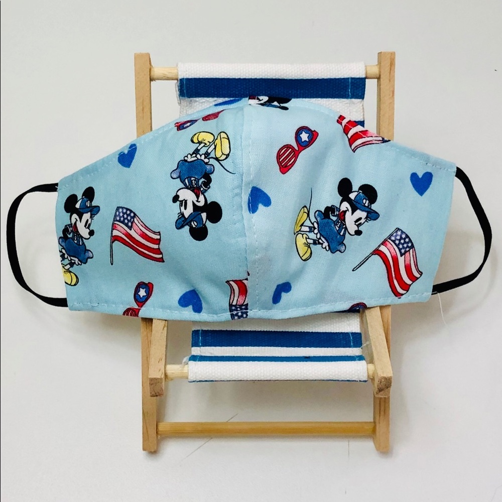 Mickey Mouse Fabric Kid Face Mask washable cotton